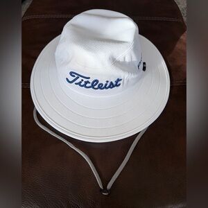 Titleist White Tour Aussie Hat